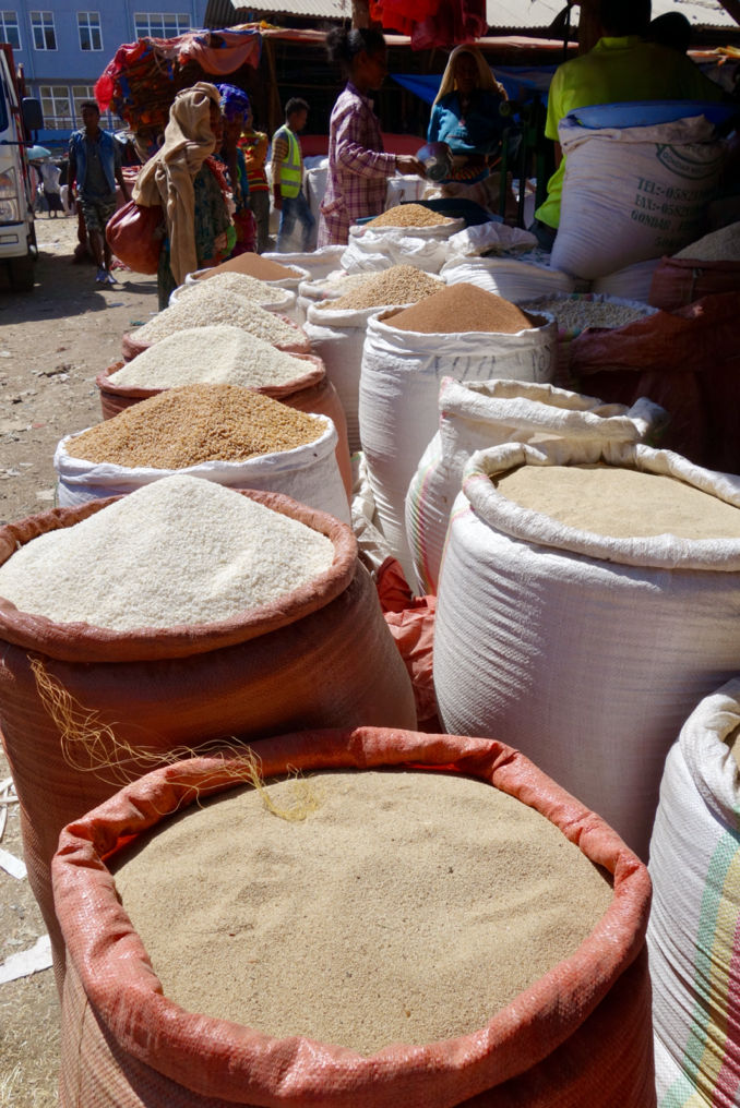 Teff at the Bahir Dar Market