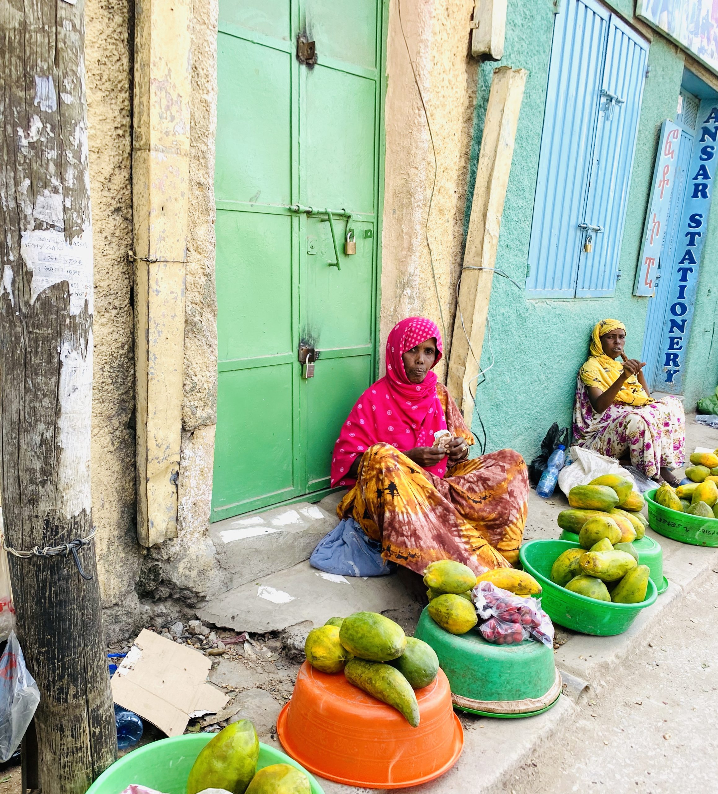 Women Selling Fruit